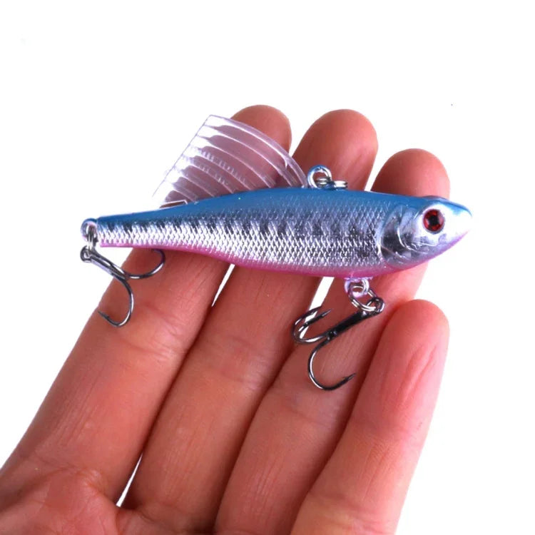 Mồi câu cá HENGJIA chìm nhanh 6.5cm/17.2g Wings VIB Pencil, Bộ PE016-X
