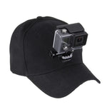 Mũ chống nắng ngoài trời kiểu mũ bóng chày có giá đỡ camera cho GoPro & SJCAM & Xiaomi Xiaoyi Camera thể thao