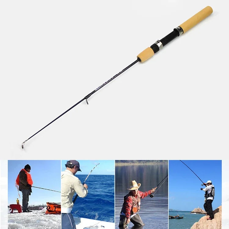 Cần câu cá băng di động 35cm, cần câu tôm, phụ kiện cần câu, Chiều dài mở rộng: 100cm, 35cm