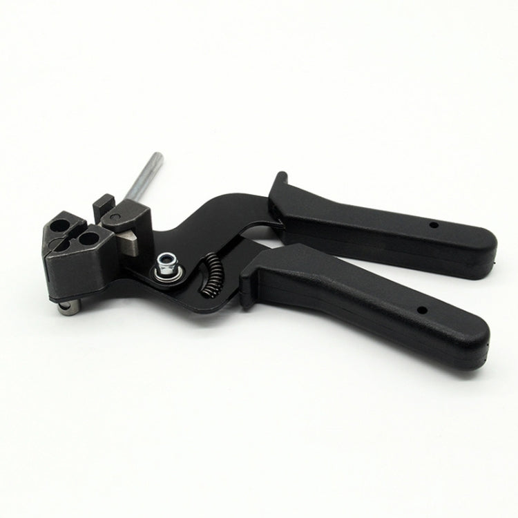 Súng cắt tự động căng dây thít Zip Tie Kìm đặc biệt Dụng cụ siết cho dây thít cáp thép không gỉ với chiều rộng 4.6-12mm, XN-LQG