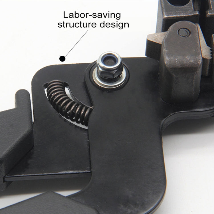 Súng cắt tự động căng dây thít Zip Tie Kìm đặc biệt Dụng cụ siết cho dây thít cáp thép không gỉ với chiều rộng 4.6-12mm, XN-LQG