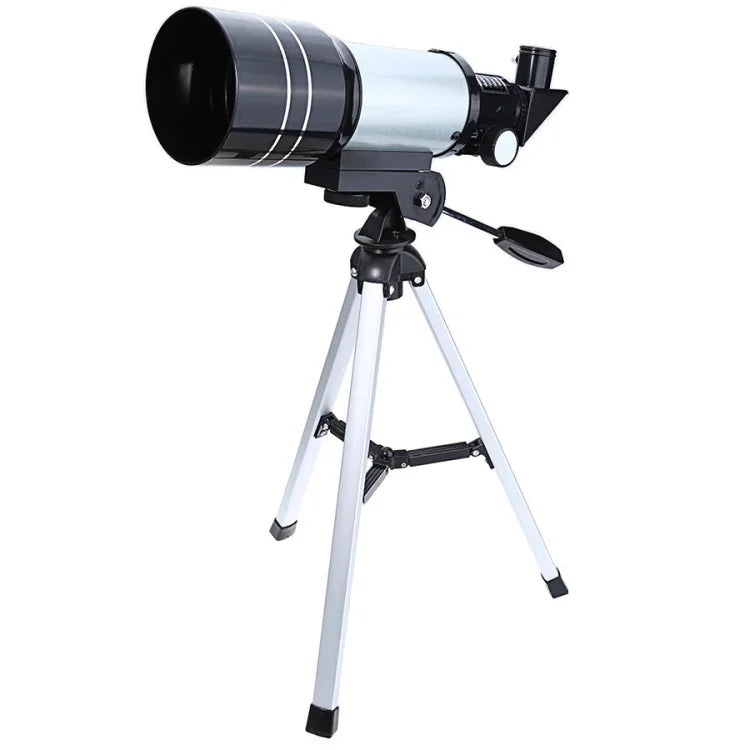 Kính thiên văn không gian chuyên nghiệp HD cao cấp F30070M có chân đế (bạc), F30070M