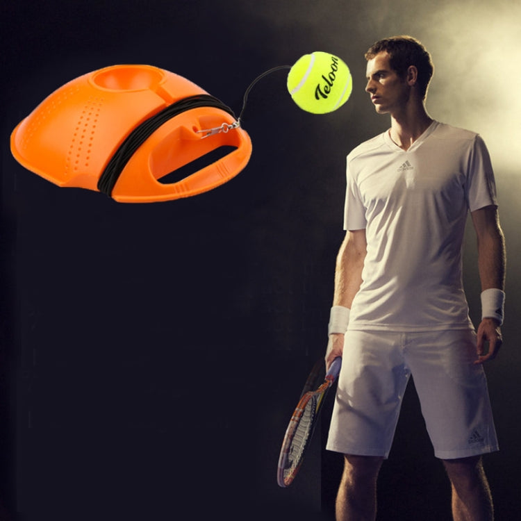 Bộ huấn luyện tennis, bảng bật lại, dụng cụ tập luyện tự học, thể thao với bóng cho người mới bắt đầu, giao màu ngẫu nhiên, bộ huấn luyện tennis