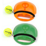 Bộ huấn luyện tennis, bảng bật lại, dụng cụ tập luyện tự học, thể thao với bóng cho người mới bắt đầu, giao màu ngẫu nhiên, bộ huấn luyện tennis