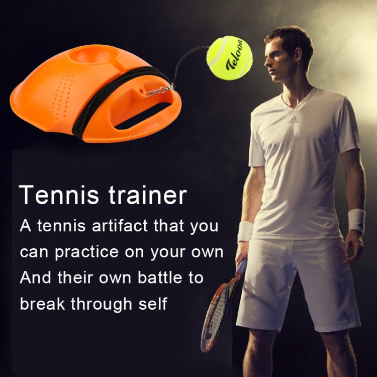 Bộ huấn luyện tennis, bảng bật lại, dụng cụ tập luyện tự học, thể thao với bóng cho người mới bắt đầu, giao màu ngẫu nhiên, bộ huấn luyện tennis