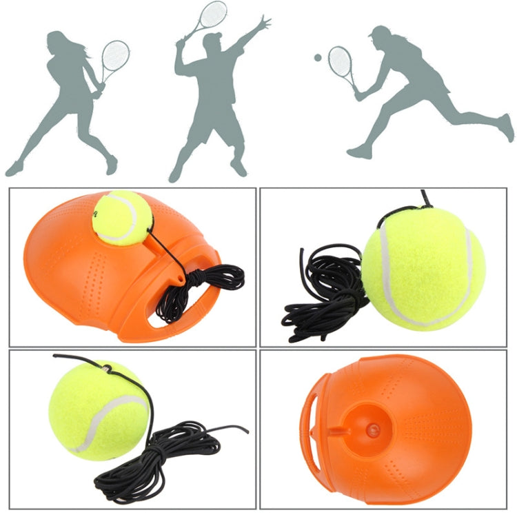 Bộ huấn luyện tennis, bảng bật lại, dụng cụ tập luyện tự học, thể thao với bóng cho người mới bắt đầu, giao màu ngẫu nhiên, bộ huấn luyện tennis