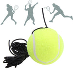 Bộ huấn luyện tennis, bảng bật lại, dụng cụ tập luyện tự học, thể thao với bóng cho người mới bắt đầu, giao màu ngẫu nhiên, bộ huấn luyện tennis