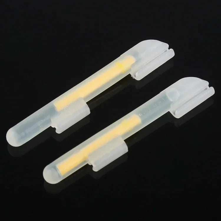 5 gói đèn câu cá phát sáng OCEAN SUN kẹp nổi ban đêm, S, phù hợp đầu cần 1.5-1.9mm, kẹp, S