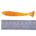 HENGJIA SO0205P 5 cái mồi câu mềm đuôi vít 8cm/5g mồi nhân tạo, SO0205P