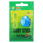 10 gói que phát sáng nổi OCEAN SUN cho câu đêm, tầm nhìn: 30m, kích thước: 4.5 x 37mm, tầm nhìn: 30m (5 cái)