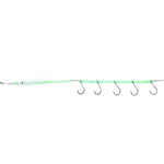 Dao câu cá HENGJIA 32cm/7g, dây câu cá phát sáng ban đêm, móc câu bạch tuộc mực 5 móc