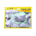 Dao câu cá HENGJIA 32cm/7g, dây câu cá phát sáng ban đêm, móc câu bạch tuộc mực 5 móc