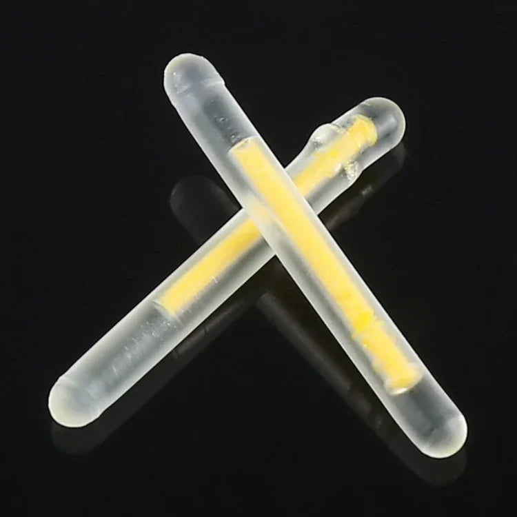 10 gói que phát sáng siêu mảnh OCEAN SUN cho câu đêm, tầm nhìn: 15m, kích thước: 2.2 x 20mm, siêu mảnh, tầm nhìn: 15m