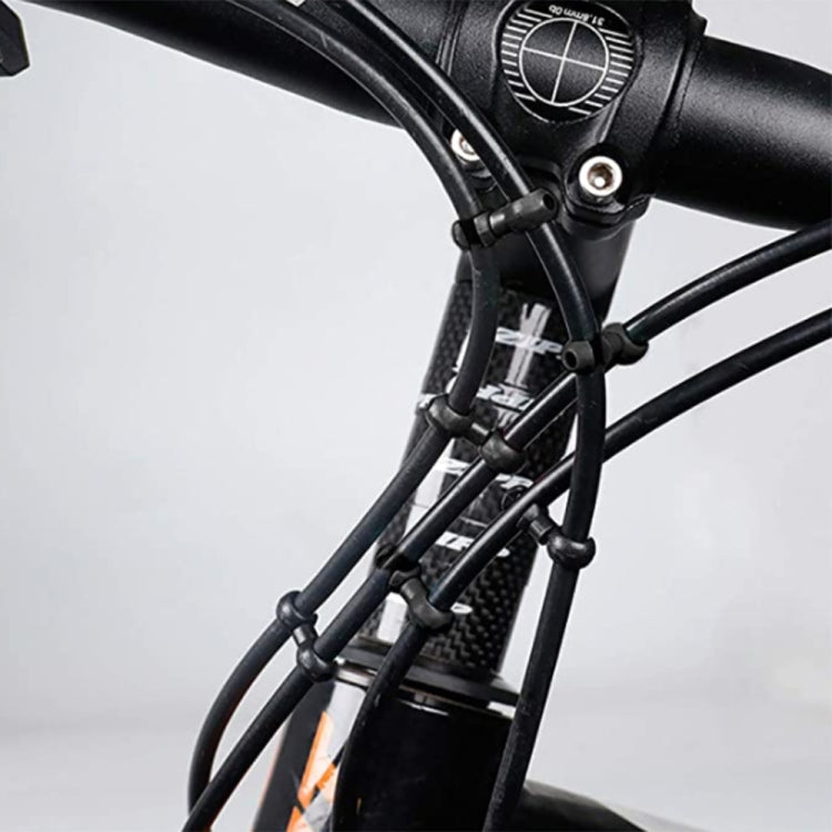 20 kẹp cáp phanh xe đạp MTB ZTTO kiểu S, giao màu ngẫu nhiên, kẹp kiểu S ZTTO cho xe đạp