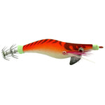 Mồi Nhựa Cứng Câu Mực HENGJIA 8cm, Mồi Giả Gỗ Tôm, 1# (Hồng Đậm + Đỏ Đậm), 2# (Cam + Vàng), 3# (Vàng), 5# (Hồng Đậm), 6# (Cam)