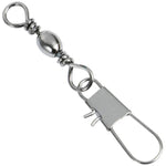 20 Cái Khớp Nối Câu Cá 8# 3.5cm Xoay Thùng Có Móc An Toàn, 20 Cái 8# 3.5cm