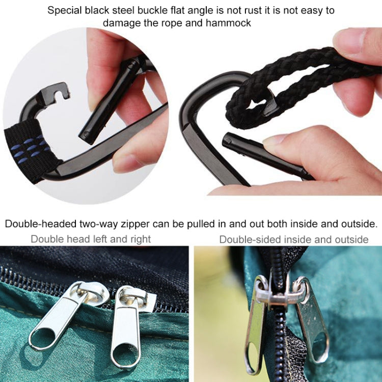 Võng dù ngoài trời có màn chống muỗi, Xanh lính, Đen, Xanh đậm + Xanh nhạt, Hồng xanh, Xanh lá, Xanh dương