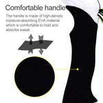 Gậy leo núi ngoài trời KODENOR, gậy trekking sợi carbon gập gọn, tay cầm thẳng, chiều dài: 63-135CM, màu đen + xanh lá, màu đen xanh dương, màu đen vàng