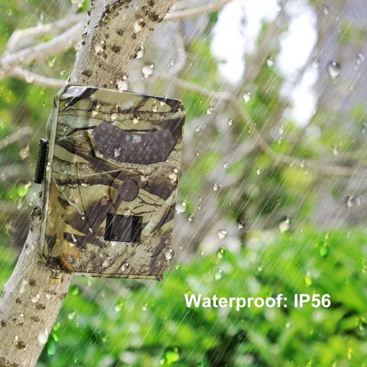 Camera săn bắn theo dõi an ninh IP54 chống nước PR-100 1MP có hồng ngoại nhìn ban đêm, chương trình Sunplus 1628, góc rộng 120 độ, góc cảm biến PIR 100 độ, PR100