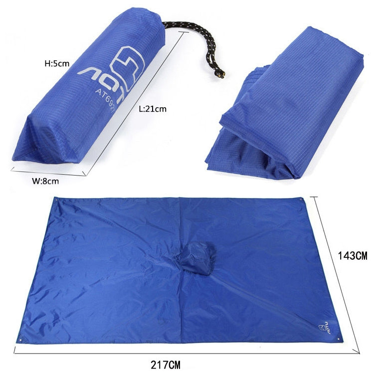 Áo mưa đa năng 3 trong 1 Aotu AT6927, chăn dã ngoại cắm trại ngoài trời, Kích thước: 217x143cm, 217x143cm (Cam), 217x143cm (Xanh dương)