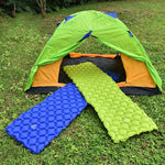 Đệm hơi bơm hơi ngoài trời Aotu AT6241, đệm khí TPU, kích thước: 190x57x5.5cm (màu xanh)