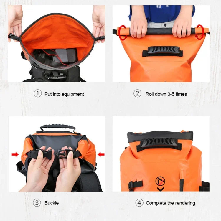 Túi đeo vai leo núi chống nước ngoài trời XINDA H-BAG03 20L, 20L