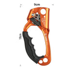 XINDA TP-8606 kẹp dây cầm tay chống rơi làm việc trên cao leo núi đá ngoài trời cho dây đường kính 8-12mm bên trái, bên trái