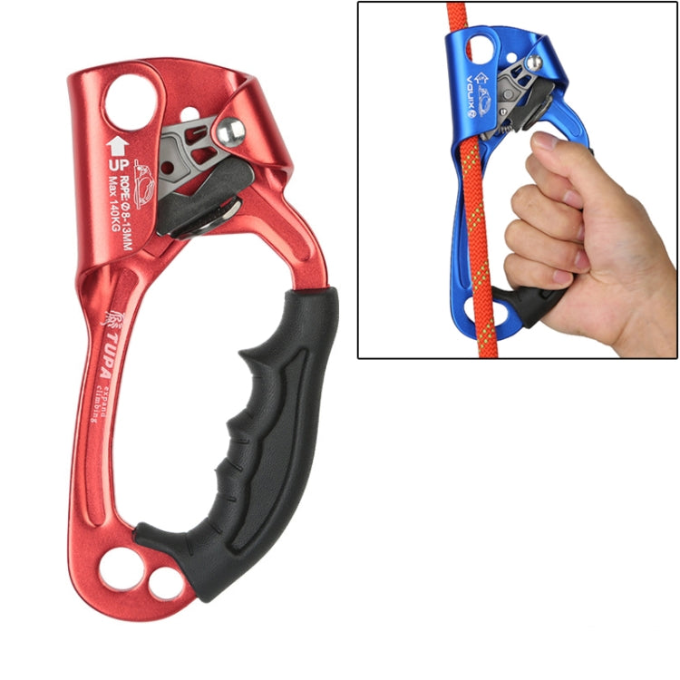 XINDA TP-8606 kẹp dây cầm tay chống rơi làm việc trên cao leo núi đá ngoài trời cho dây đường kính 8-12mm bên phải, bên phải