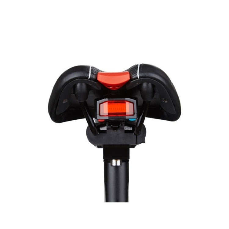 Đèn hậu xe đạp LED COB thông minh chống nước IP65 sạc USB có điều khiển từ xa, Khoảng cách điều khiển: 1-100m, Đèn hậu chống nước IP65