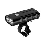 Đèn xe đạp sạc USB BX3 gắn tay lái phía trước (10 giờ, bóng đèn T6+A02), 10 giờ, bóng đèn T6+A02