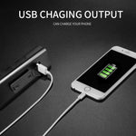 Đèn xe đạp sạc USB BX3 gắn tay lái phía trước (10 giờ, bóng đèn T6+A02), 10 giờ, bóng đèn T6+A02