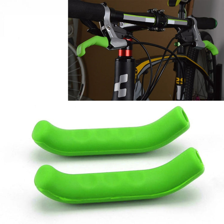 1 cặp ốp bảo vệ phanh xe đạp silicone loại phổ thông, Ốp phanh màu vàng, ốp phanh màu đỏ, ốp phanh màu xanh, ốp phanh màu xanh lá