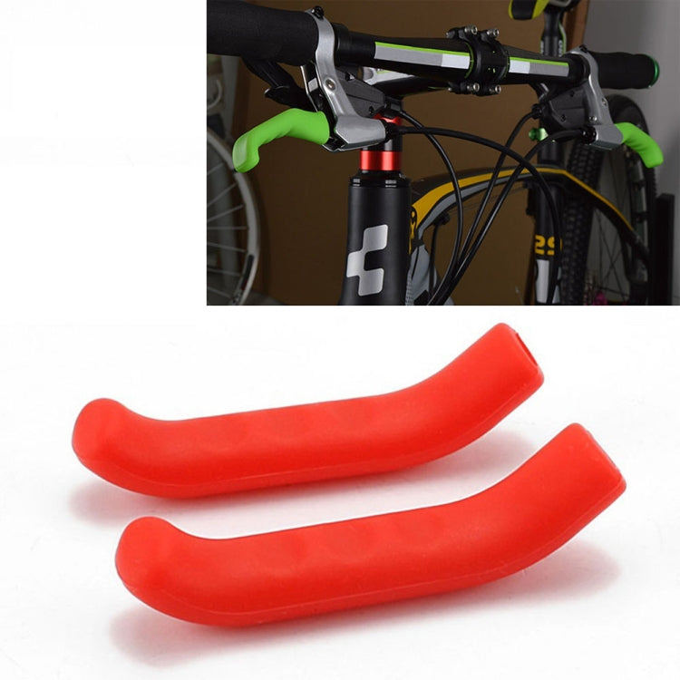 1 cặp ốp bảo vệ phanh xe đạp silicone loại phổ thông, Ốp phanh màu vàng, ốp phanh màu đỏ, ốp phanh màu xanh, ốp phanh màu xanh lá