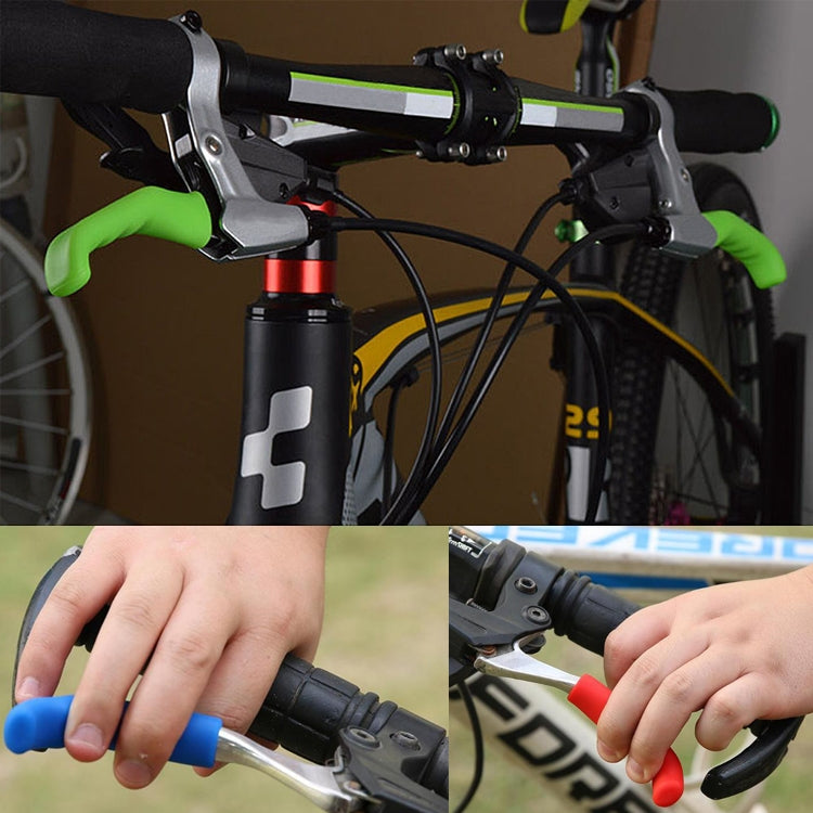 1 cặp ốp bảo vệ phanh xe đạp silicone loại phổ thông, Ốp phanh màu vàng, ốp phanh màu đỏ, ốp phanh màu xanh, ốp phanh màu xanh lá