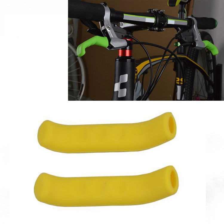 1 cặp ốp bảo vệ phanh xe đạp silicone loại phổ thông, Ốp phanh màu vàng, ốp phanh màu đỏ, ốp phanh màu xanh, ốp phanh màu xanh lá