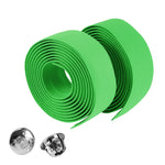 1 cặp băng quấn tay lái xe đạp đường trường thể thao bằng nút chai + 2 nút bịt tay lái, 2m màu đỏ, 2m màu trắng, 2m màu vàng, 2m màu đen, 2m màu hồng, 2m màu xanh lá, 2m màu xanh dương