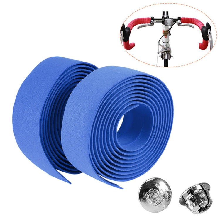 1 cặp băng quấn tay lái xe đạp đường trường thể thao bằng nút chai + 2 nút bịt tay lái, 2m màu đỏ, 2m màu trắng, 2m màu vàng, 2m màu đen, 2m màu hồng, 2m màu xanh lá, 2m màu xanh dương