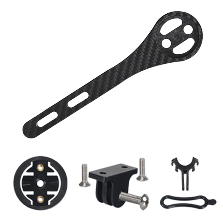Giá đỡ đồng hồ xe đạp đường trường bằng sợi carbon TOSEEK cho dòng Garmin (bóng), cho dòng Bryton (bóng), cho dòng CATEYE (bóng), cho dòng Garmin (bóng)