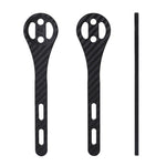 Giá đỡ đồng hồ xe đạp đường trường bằng sợi carbon TOSEEK cho dòng Garmin (bóng), cho dòng Bryton (bóng), cho dòng CATEYE (bóng), cho dòng Garmin (bóng)