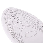 1 đôi lót giày unisex thoải mái có thể điều chỉnh bằng mút nhớ, kích thước: 28.7 x 9.4 x 0.9 cm, cỡ US: 1.5-11