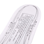 1 đôi lót giày unisex thoải mái có thể điều chỉnh bằng mút nhớ, kích thước: 28.7 x 9.4 x 0.9 cm, cỡ US: 1.5-11