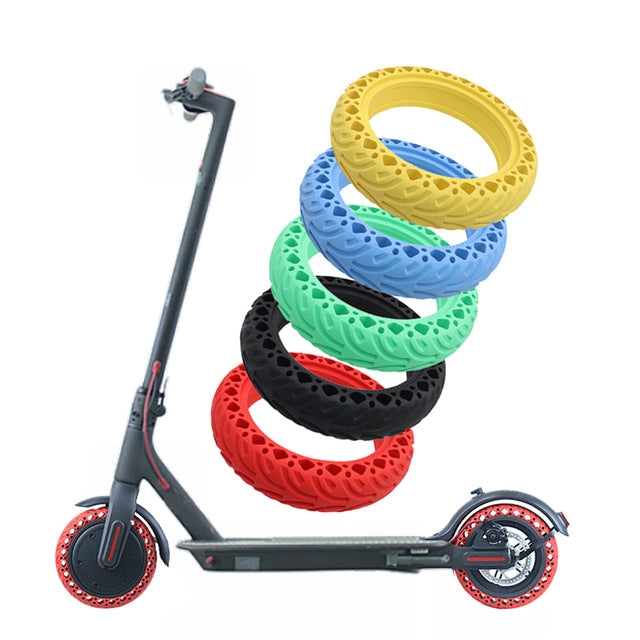 Lốp xe điện 8.5 inch chống mài mòn, giảm xóc, hoa văn tổ ong, lốp đặc, phù hợp cho Xiaomi Mijia M365