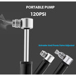 Bơm xe đạp mini cầm tay hợp kim nhôm + miếng vá lốp không keo bằng nhựa + cần mở lốp, Bơm + miếng vá lốp không keo bằng nhựa + cần mở lốp màu đen, Bơm + miếng vá lốp không keo bằng nhựa + cần mở lốp màu đỏ