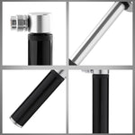 Bơm xe đạp mini cầm tay hợp kim nhôm + miếng vá lốp không keo bằng nhựa + cần mở lốp, Bơm + miếng vá lốp không keo bằng nhựa + cần mở lốp màu đen, Bơm + miếng vá lốp không keo bằng nhựa + cần mở lốp màu đỏ