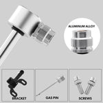 Bơm xe đạp mini cầm tay hợp kim nhôm + miếng vá lốp không keo bằng nhựa + cần mở lốp, Bơm + miếng vá lốp không keo bằng nhựa + cần mở lốp màu đen, Bơm + miếng vá lốp không keo bằng nhựa + cần mở lốp màu đỏ