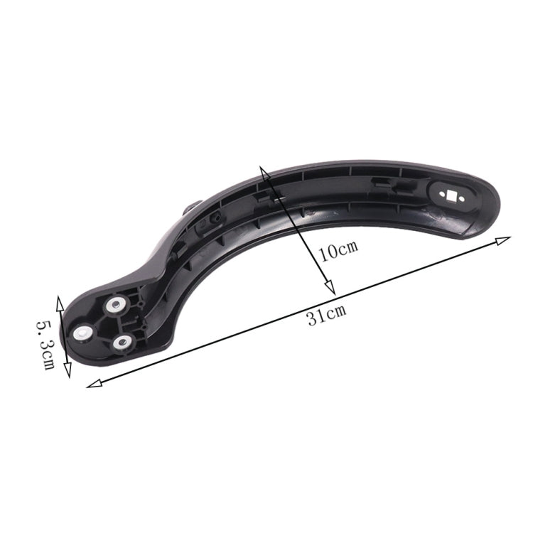 Phụ kiện xe scooter điện Xiaomi Mijia M365 chắn bùn bánh sau có móc, chắn bùn có móc màu đen, chắn bùn có móc màu trắng
