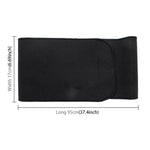 Đai bảo vệ thắt lưng thể thao co giãn giữ nhiệt, Kích thước: 17 x 95cm, Đai bảo vệ thắt lưng kích thước: 17 x 95cm (Màu đen), Đai bảo vệ thắt lưng kích thước: 17 x 95cm (Màu xanh dương)