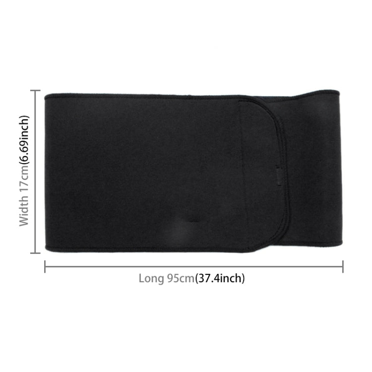 Đai bảo vệ thắt lưng thể thao co giãn giữ nhiệt, Kích thước: 17 x 95cm, Đai bảo vệ thắt lưng kích thước: 17 x 95cm (Màu đen), Đai bảo vệ thắt lưng kích thước: 17 x 95cm (Màu xanh dương)