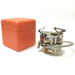 Bếp cắm trại mini di động ngoài trời bằng thép không gỉ chống gió S187, S187