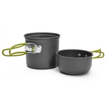 Bộ nấu ăn cắm trại ngoài trời di động DS-101, bộ nồi nấu ăn dã ngoại